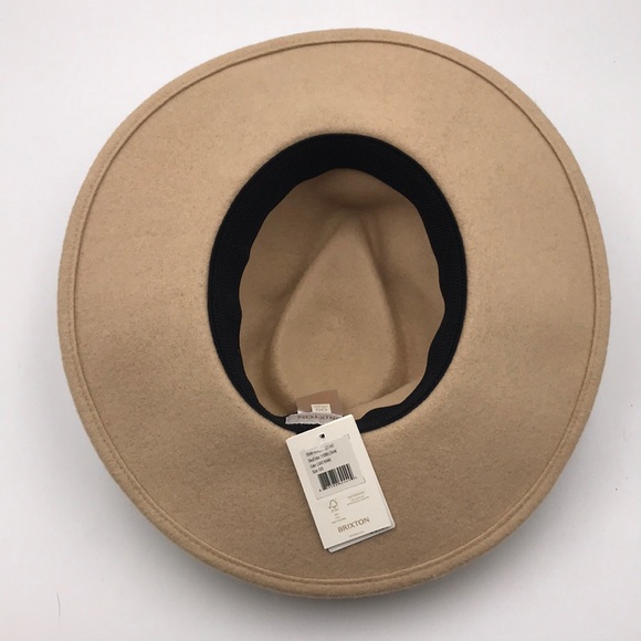 Brixton Ashley Wool Felt Hat Light Khaki - Picture 8 of 8